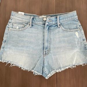 MOTHER light denim shorts